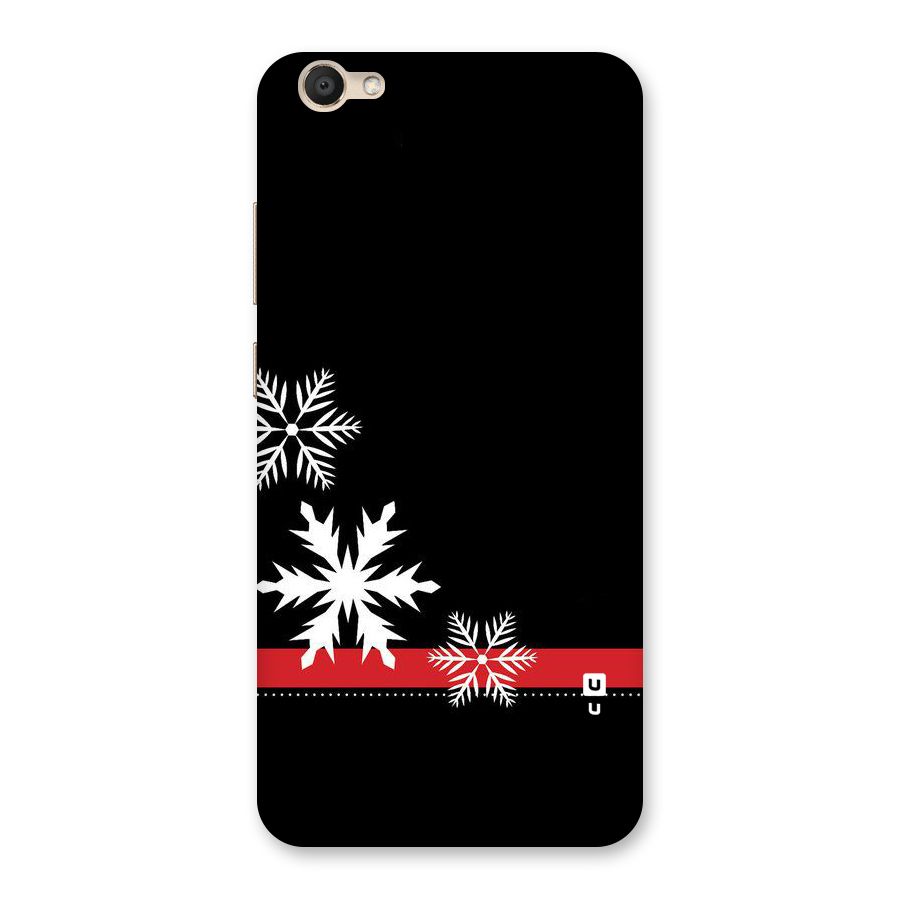 Snowflake Ribbon Back Case for Vivo V5