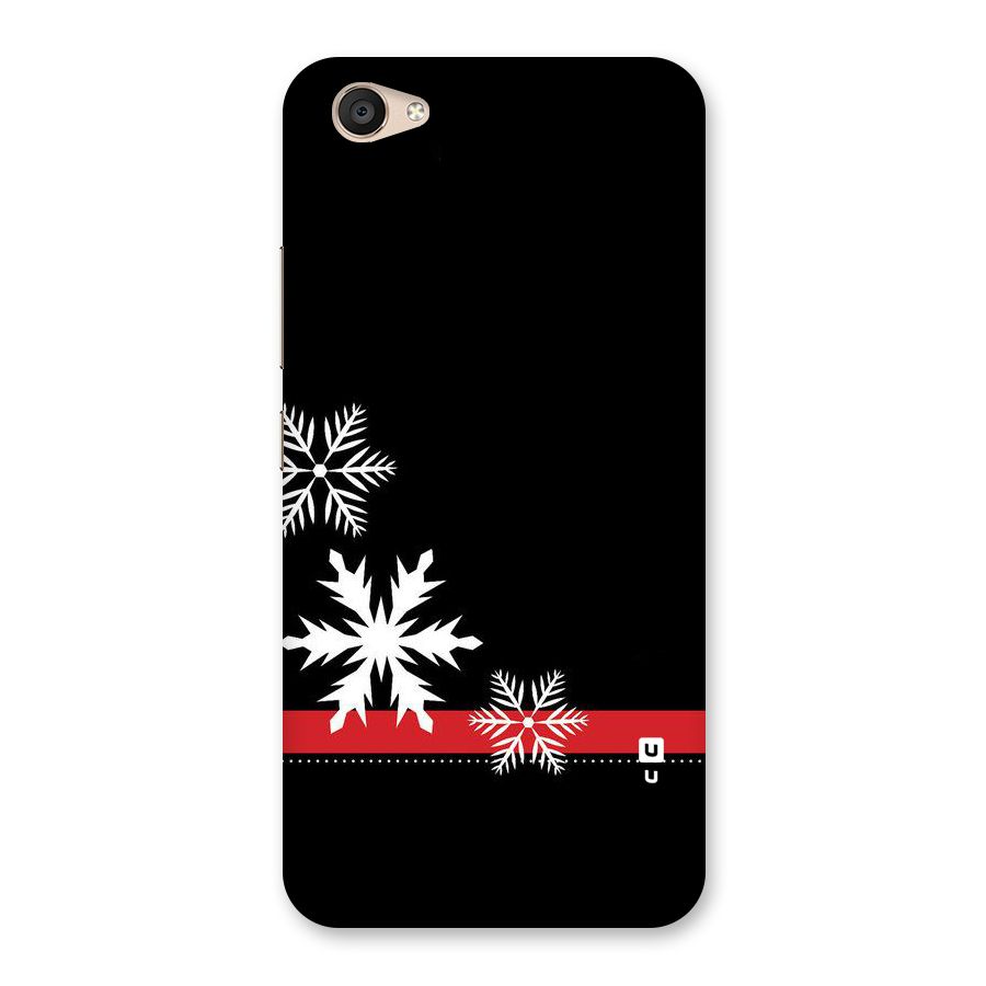 Snowflake Ribbon Back Case for Vivo V5 Plus