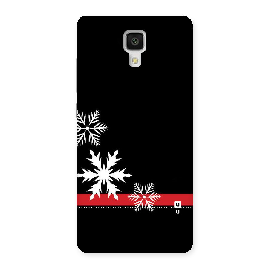 Snowflake Ribbon Back Case for Xiaomi Mi 4