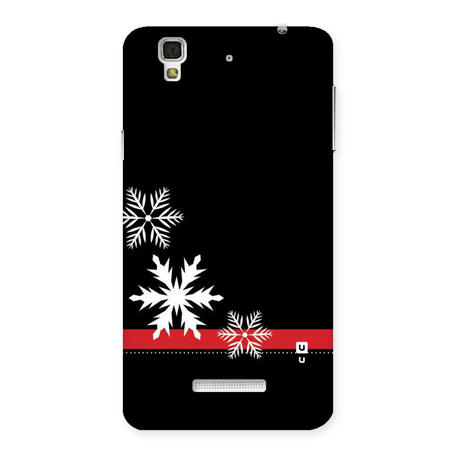 Snowflake Ribbon Back Case for YU Yureka Plus