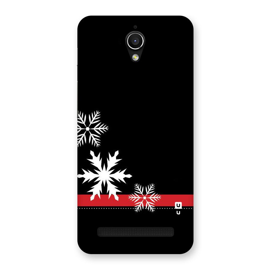 Snowflake Ribbon Back Case for Zenfone Go