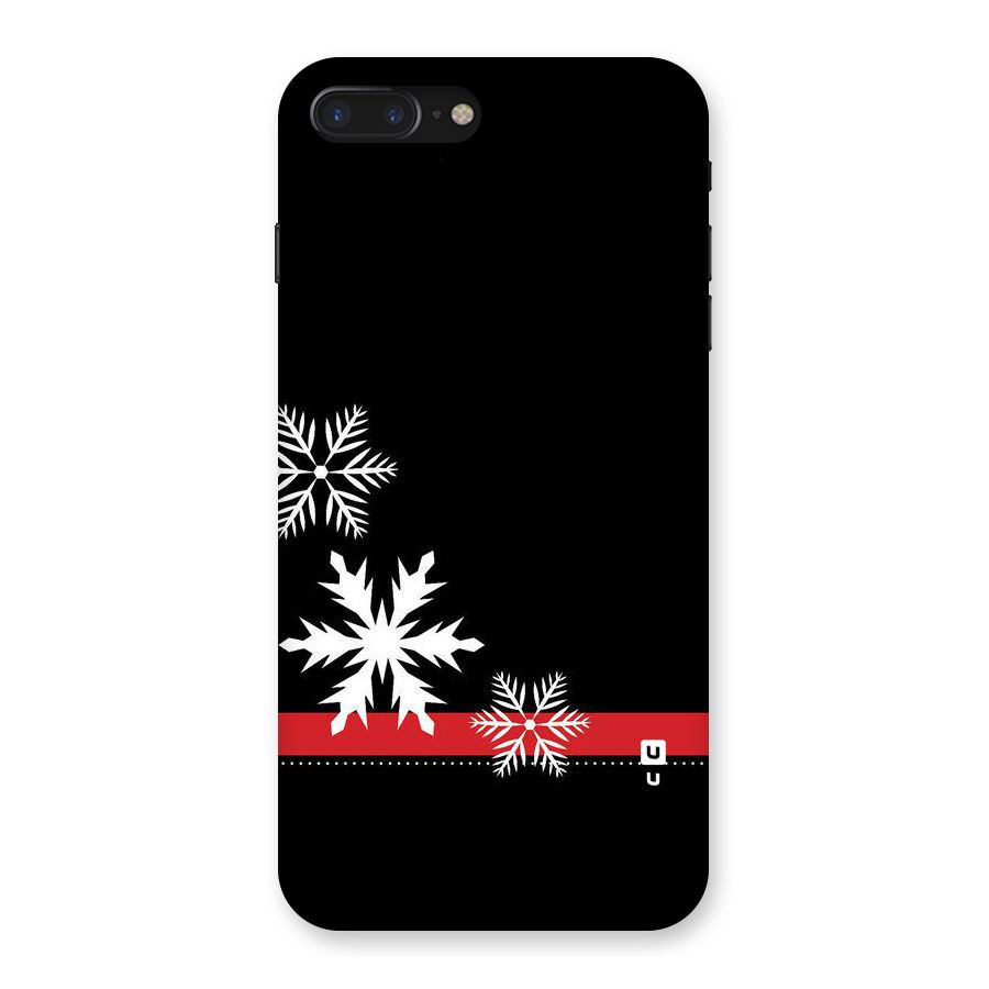 Snowflake Ribbon Back Case for iPhone 7 Plus