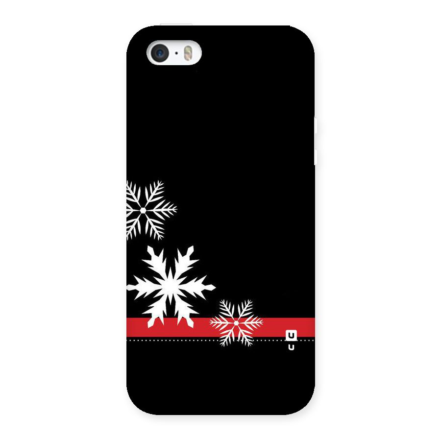 Snowflake Ribbon Back Case for iPhone SE