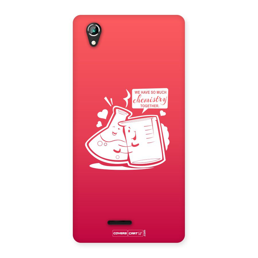 So Much Chemistry Back Case for Lava Iris 800