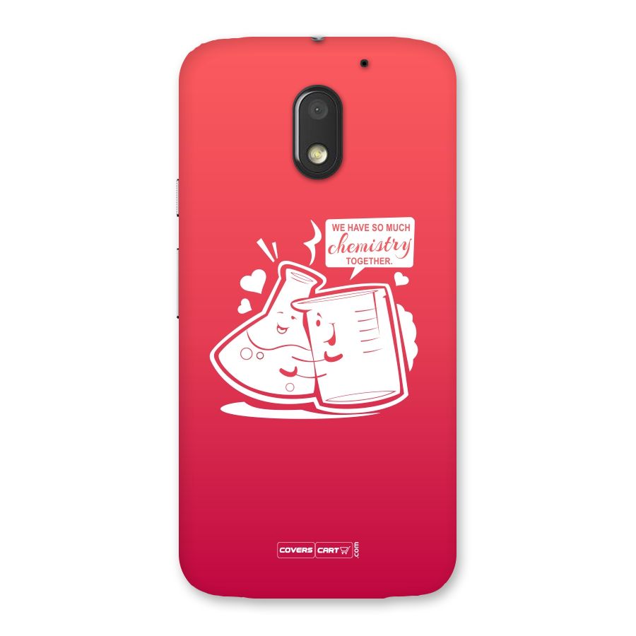 So Much Chemistry Back Case for Moto E3 Power