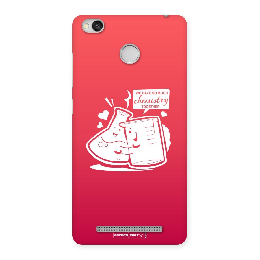 So Much Chemistry Back Case for Redmi 3S Prime