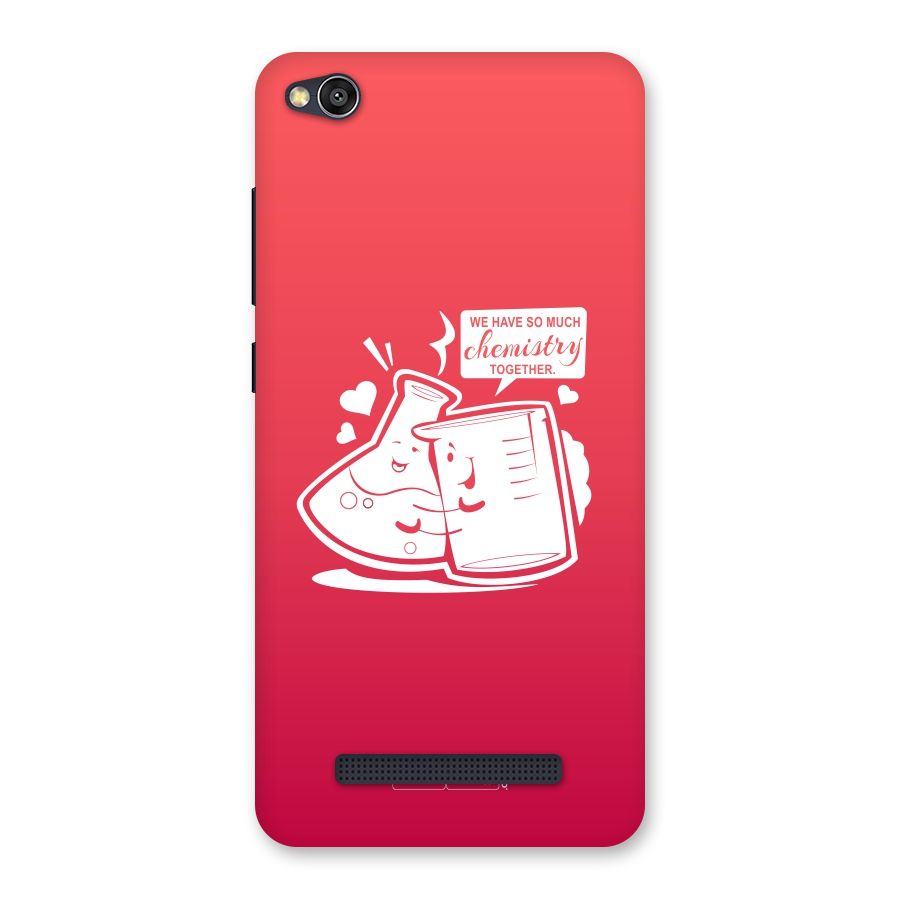 So Much Chemistry Back Case for Redmi 4A