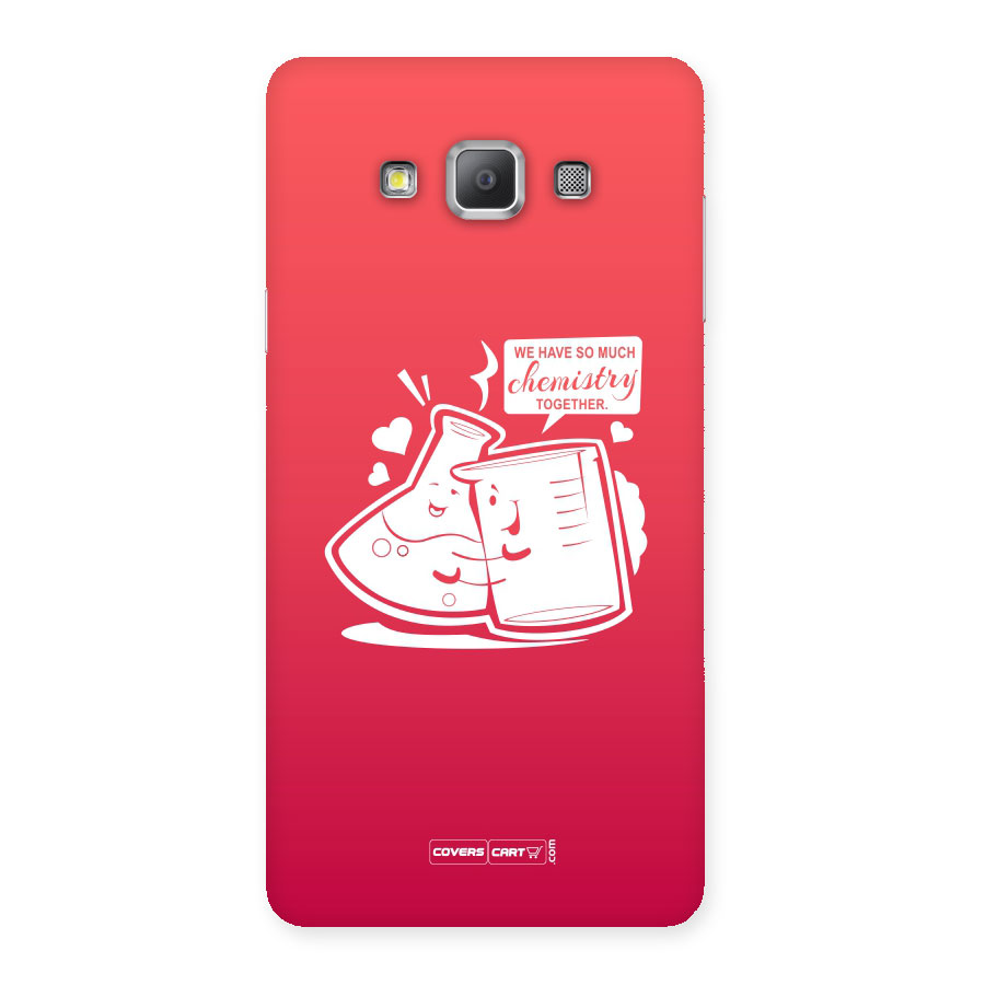 So Much Chemistry Back Case for Galaxy A7