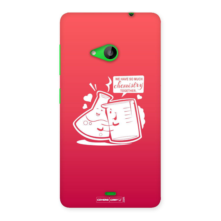 So Much Chemistry Back Case for Lumia 535