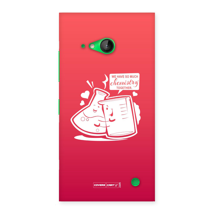 So Much Chemistry Back Case for Lumia 730