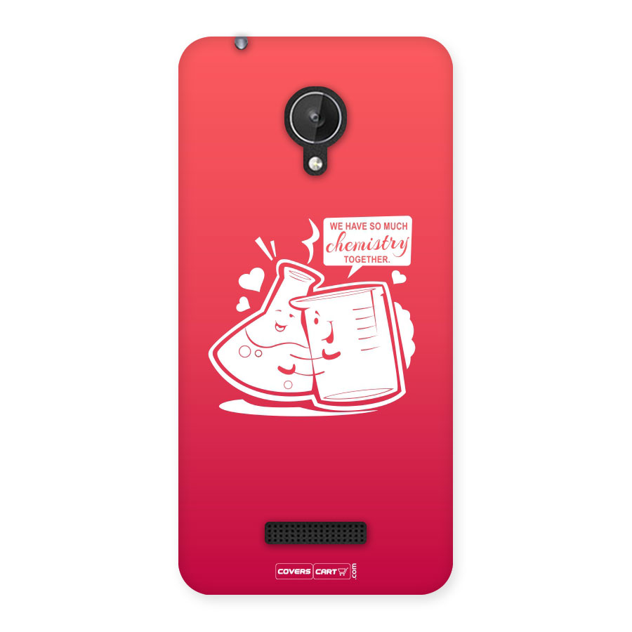 So Much Chemistry Back Case for Micromax Canvas Spark Q380