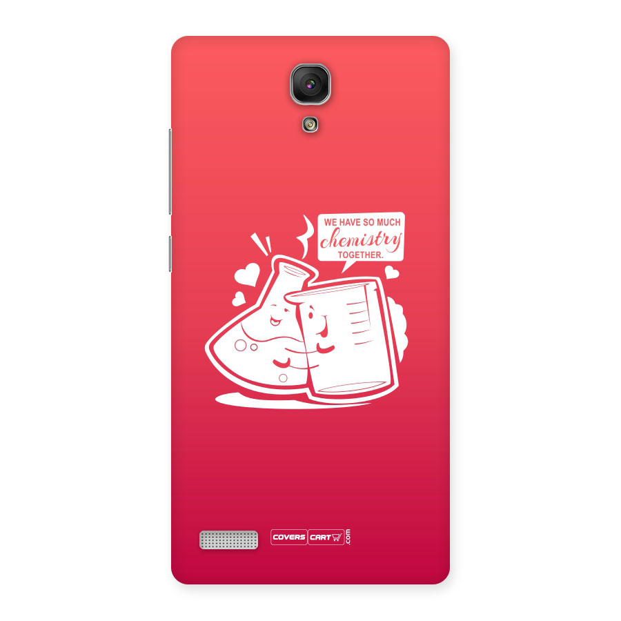 So Much Chemistry Back Case for Redmi Note