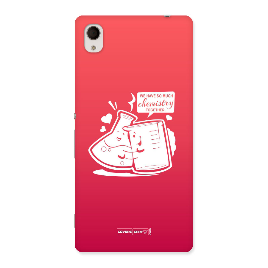 So Much Chemistry Back Case for Sony Xperia M4