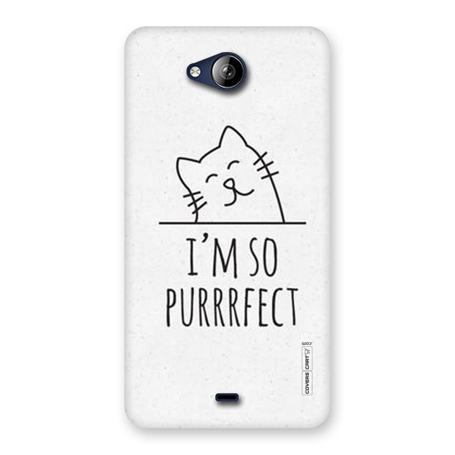 So Purrfect Back Case for Canvas Play Q355