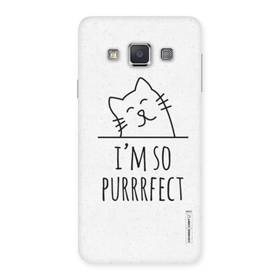 So Purrfect Back Case for Galaxy A3