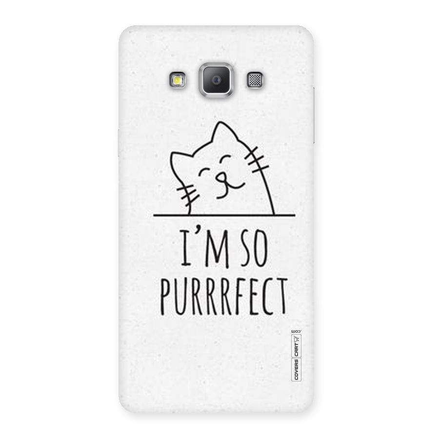 So Purrfect Back Case for Galaxy A7