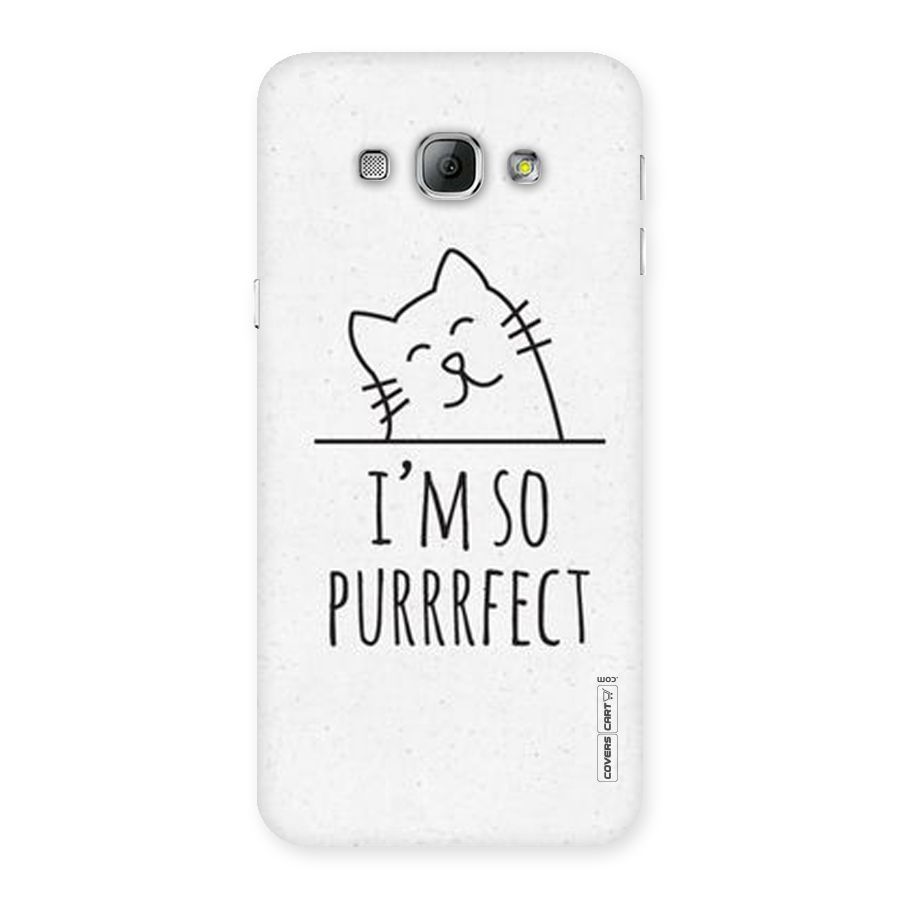 So Purrfect Back Case for Galaxy A8