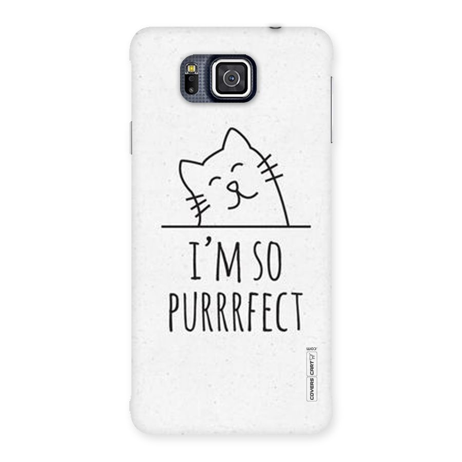So Purrfect Back Case for Galaxy Alpha