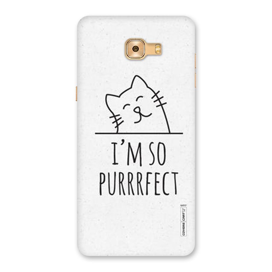 So Purrfect Back Case for Galaxy C9 Pro