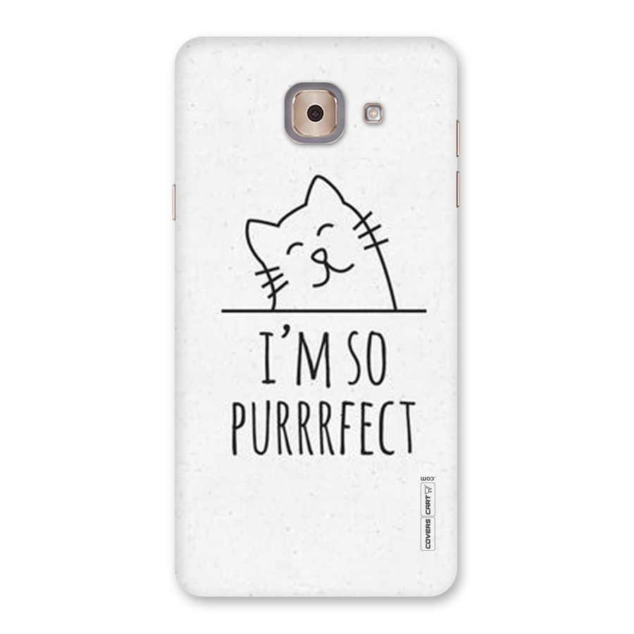 So Purrfect Back Case for Galaxy J7 Max