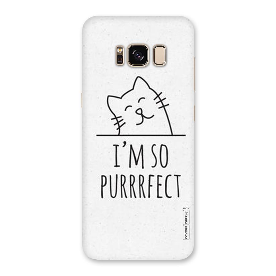 So Purrfect Back Case for Galaxy S8