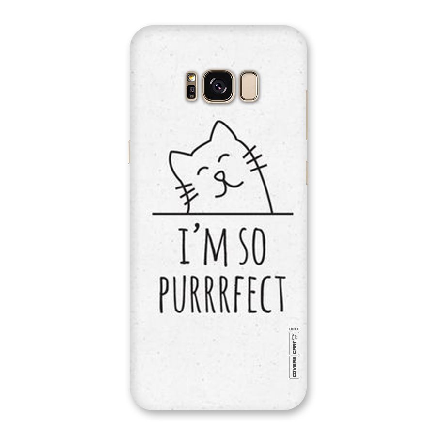 So Purrfect Back Case for Galaxy S8 Plus
