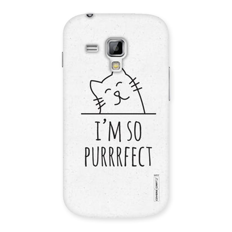 So Purrfect Back Case for Galaxy S Duos