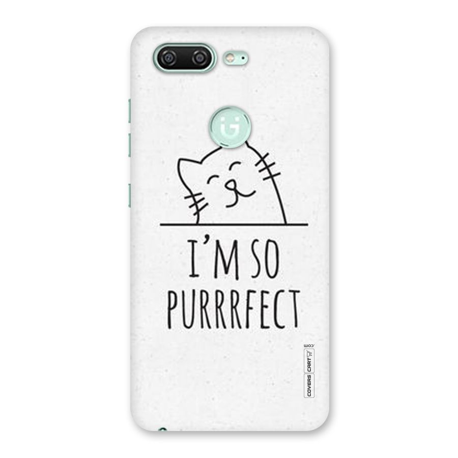 So Purrfect Back Case for Gionee S10