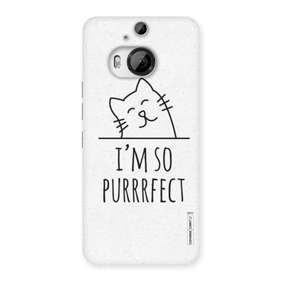 So Purrfect Back Case for HTC One M9 Plus