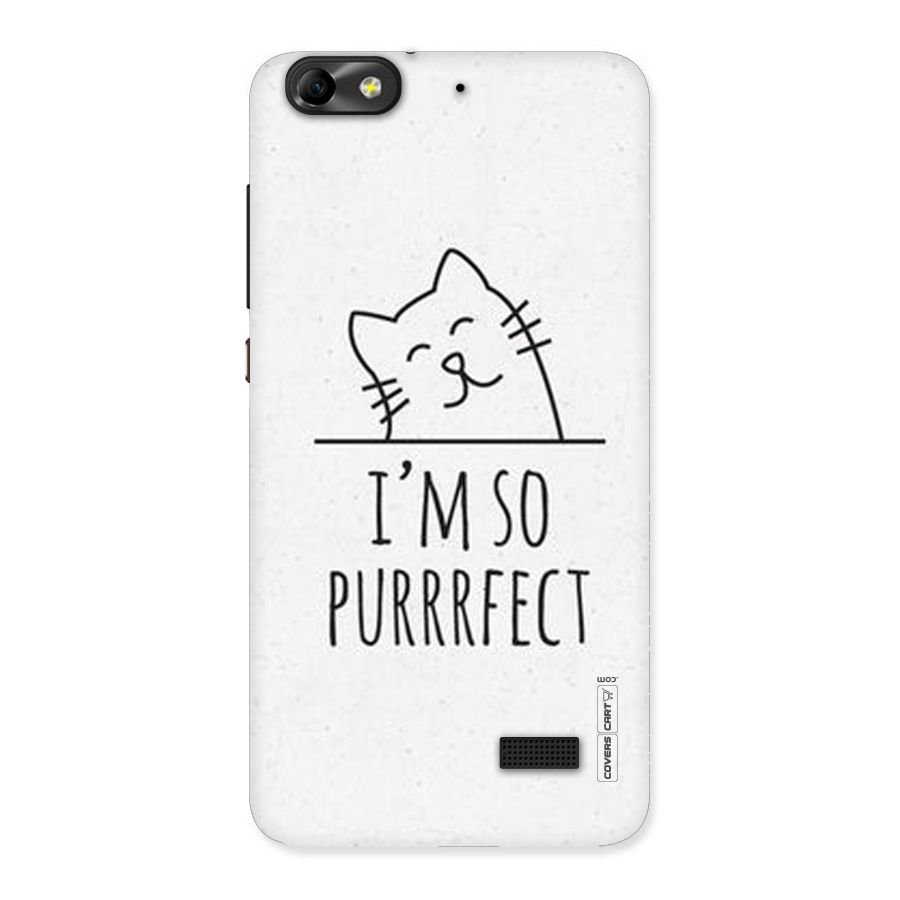 So Purrfect Back Case for Honor 4C