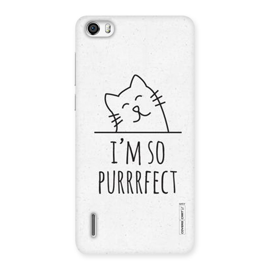 So Purrfect Back Case for Honor 6