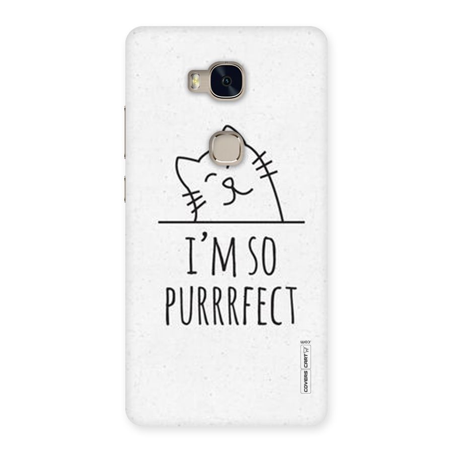 So Purrfect Back Case for Huawei Honor 5X
