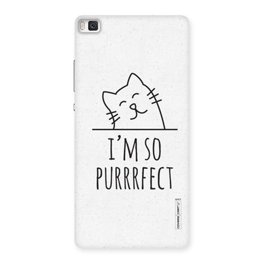 So Purrfect Back Case for Huawei P8