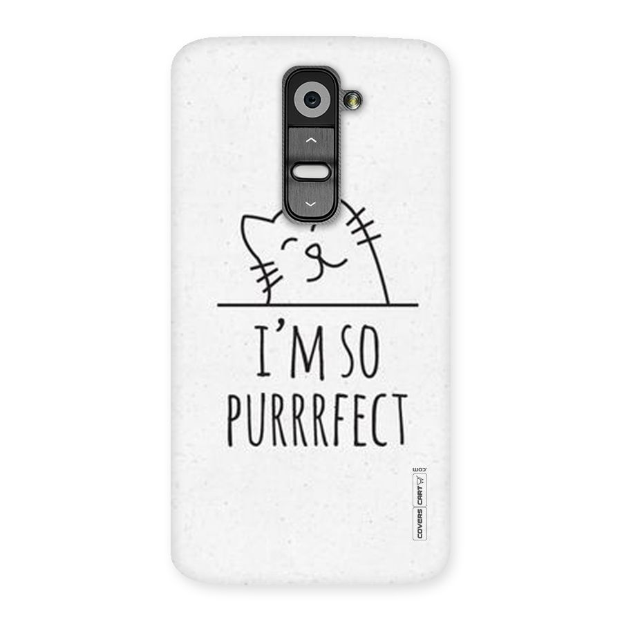 So Purrfect Back Case for LG G2
