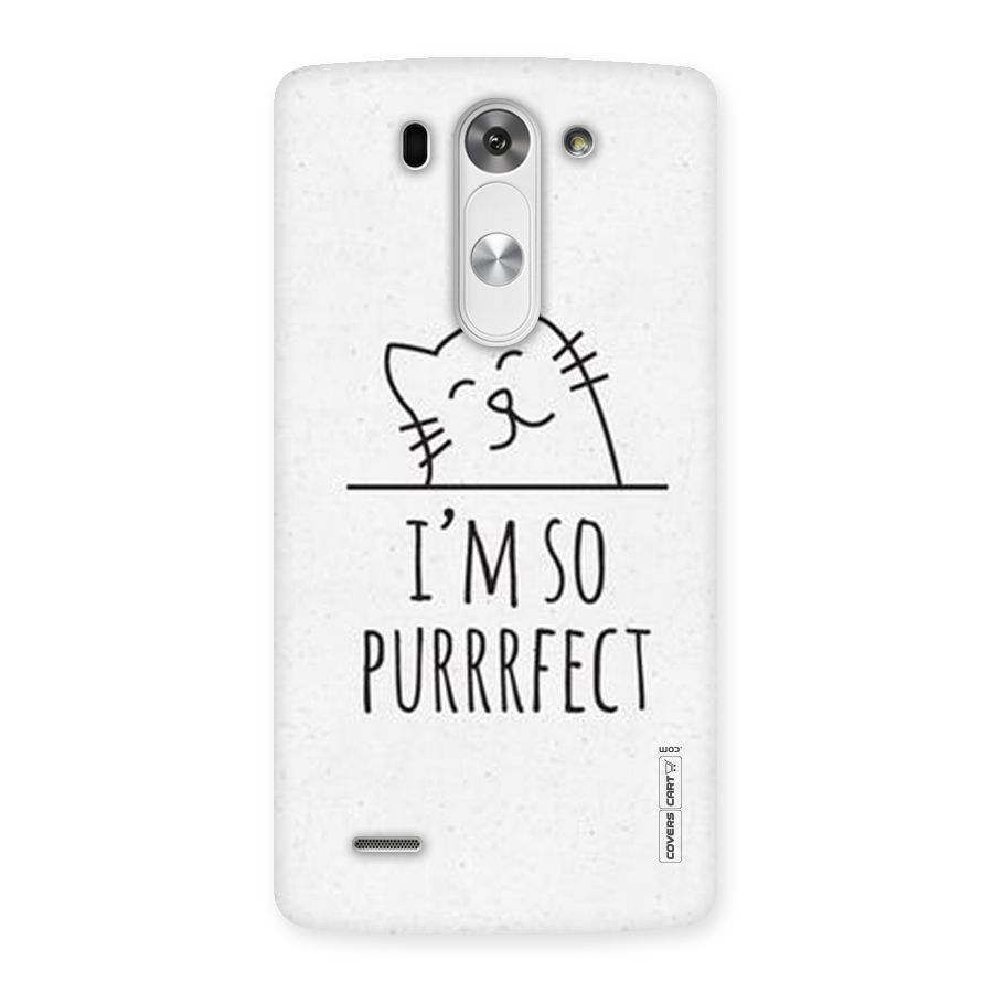 So Purrfect Back Case for LG G3 Mini