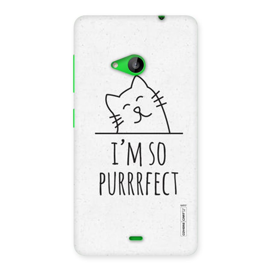 So Purrfect Back Case for Lumia 535