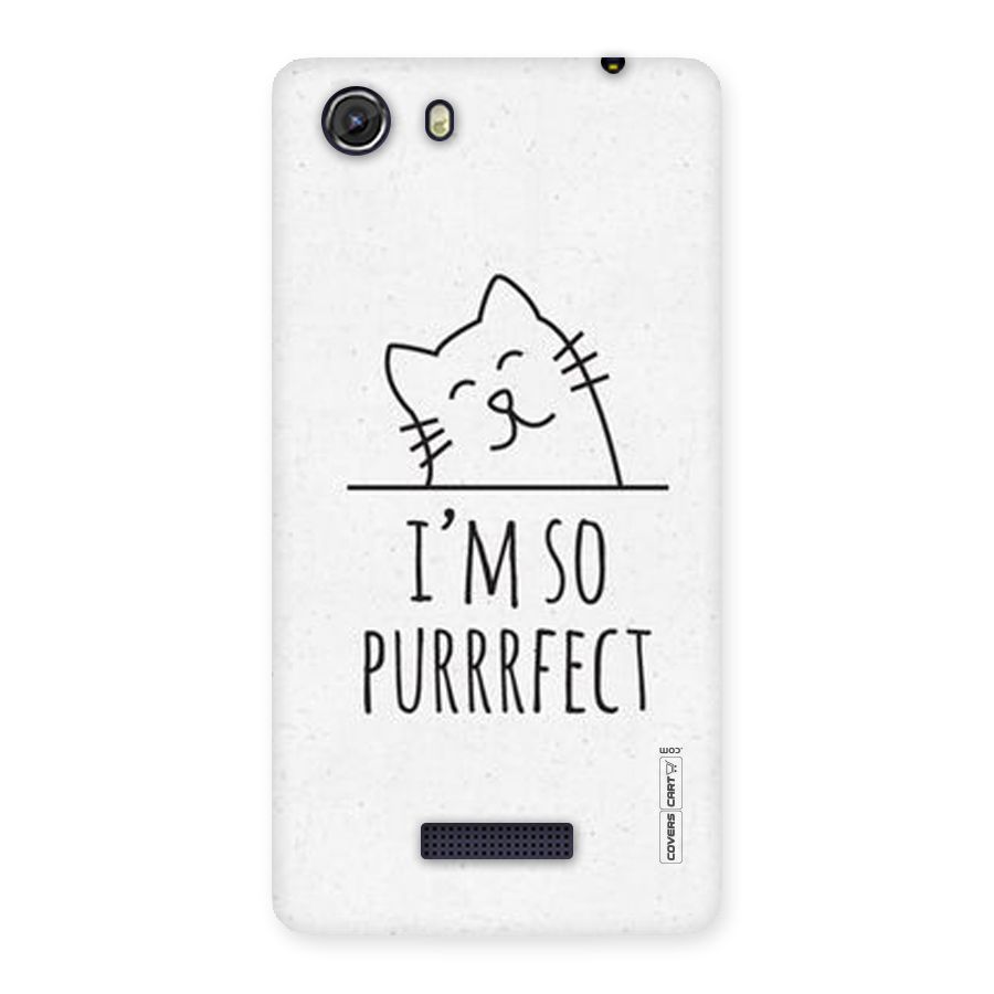 So Purrfect Back Case for Micromax Unite 3