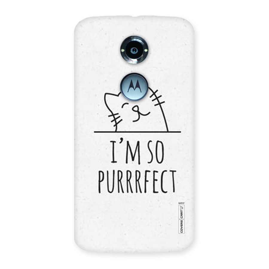 So Purrfect Back Case for Moto X 2nd Gen