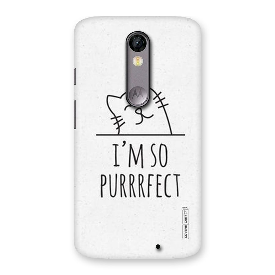 So Purrfect Back Case for Moto X Force