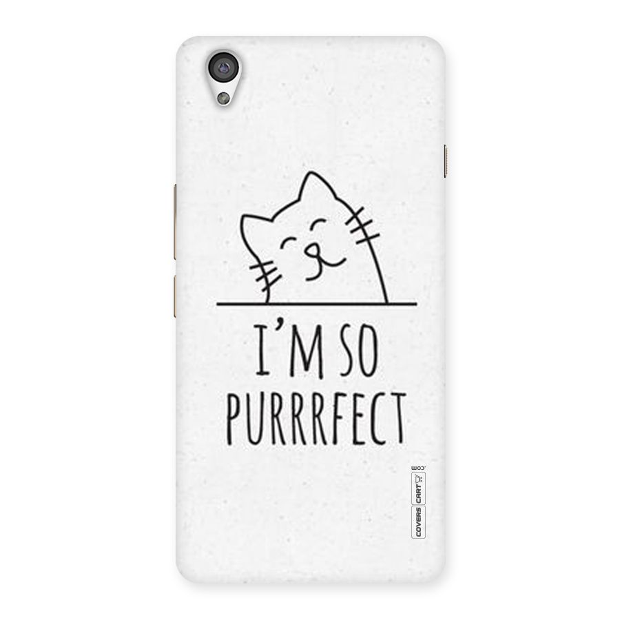So Purrfect Back Case for OnePlus X