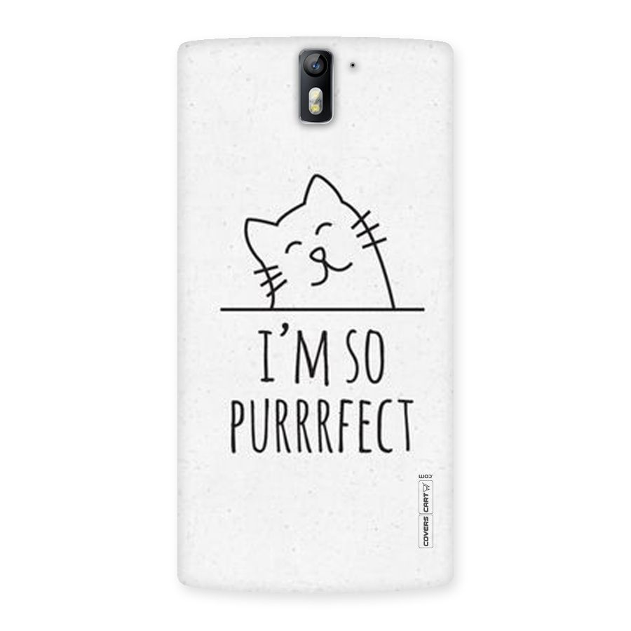 So Purrfect Back Case for One Plus One