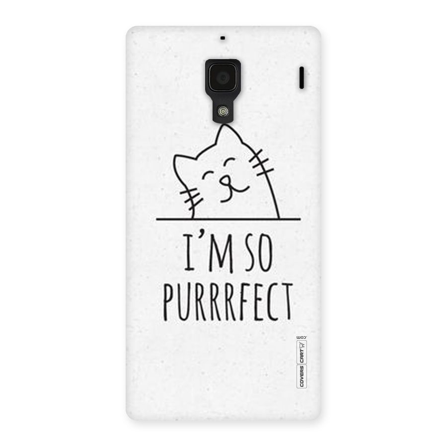 So Purrfect Back Case for Redmi 1S