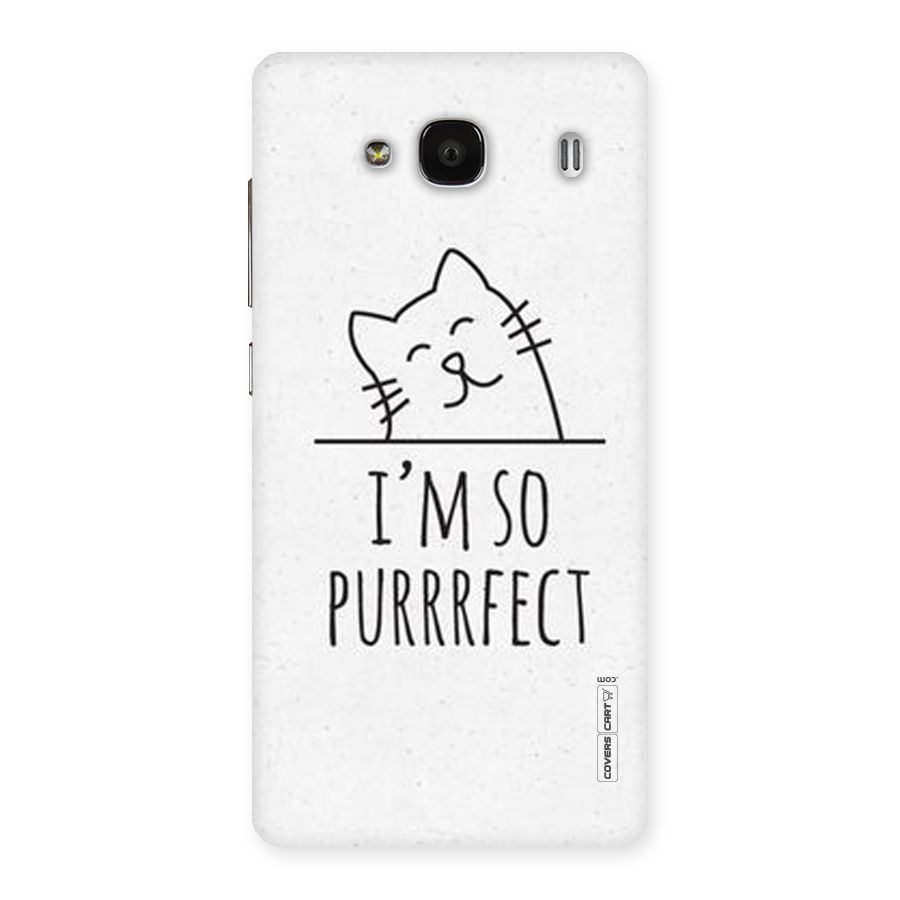 So Purrfect Back Case for Redmi 2 Prime