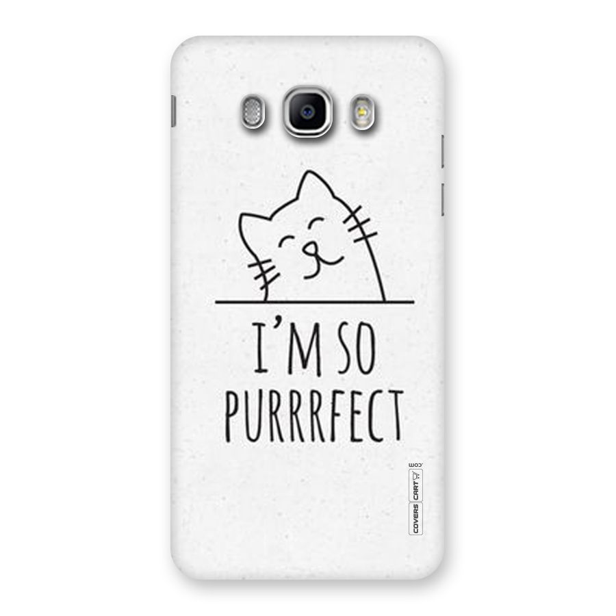 So Purrfect Back Case for Samsung Galaxy J5 2016