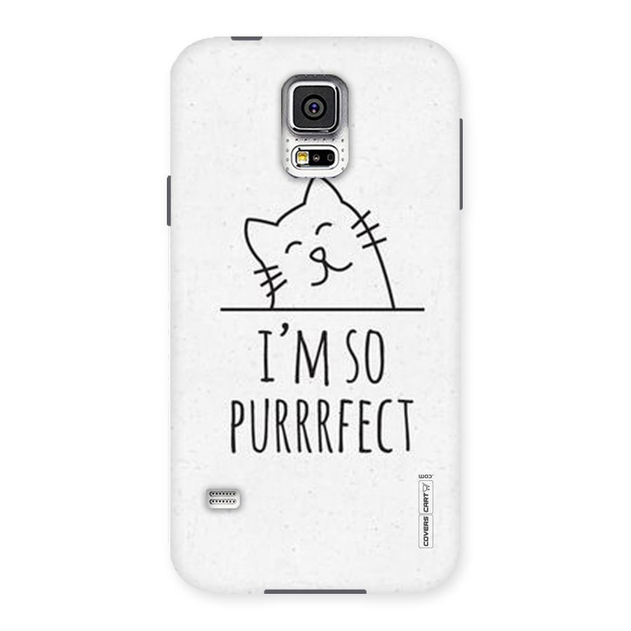 So Purrfect Back Case for Samsung Galaxy S5