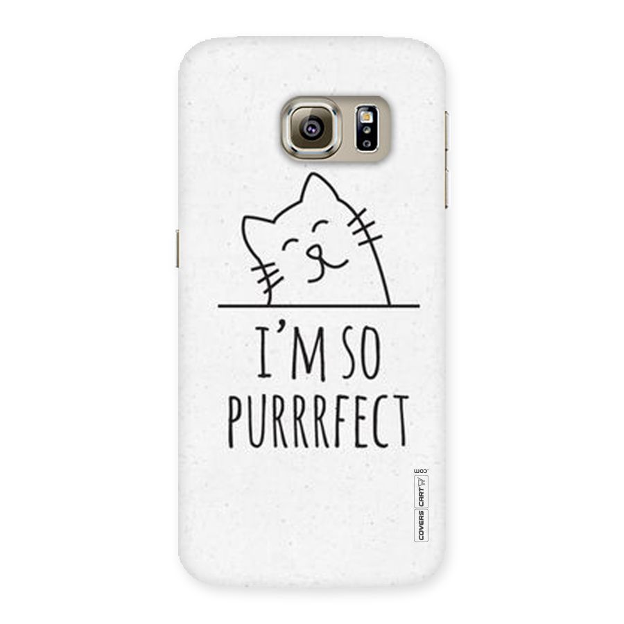 So Purrfect Back Case for Samsung Galaxy S6 Edge