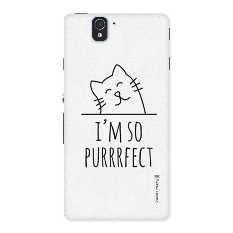 So Purrfect Back Case for Sony Xperia Z