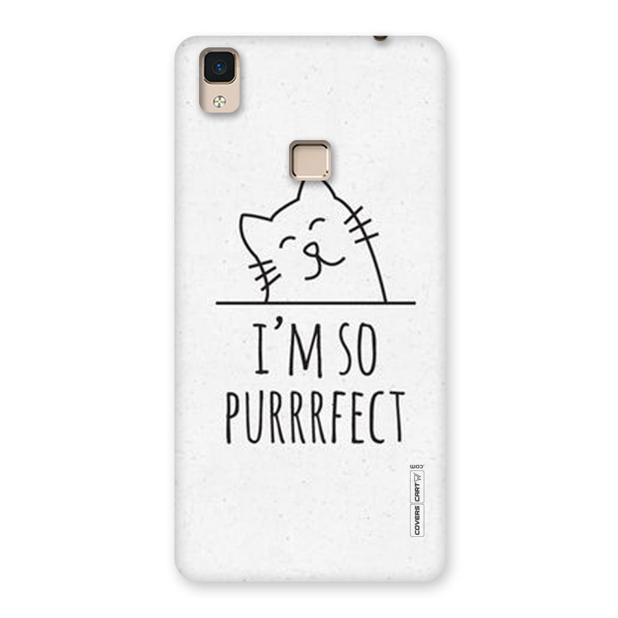 So Purrfect Back Case for V3 Max