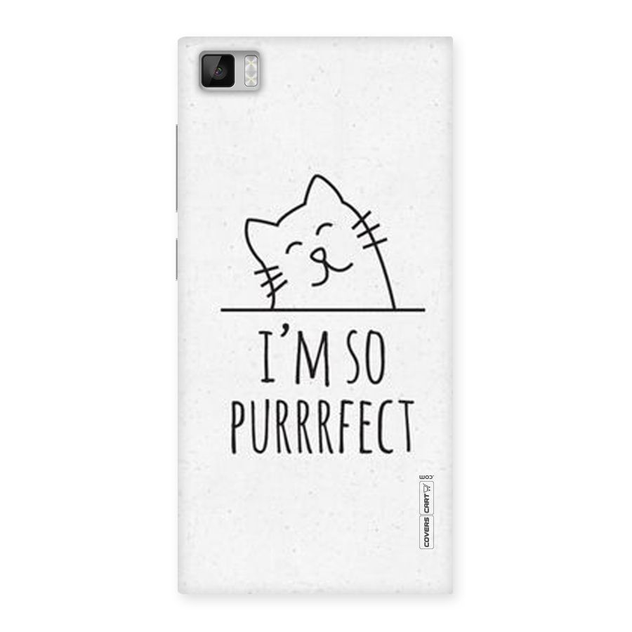 So Purrfect Back Case for Xiaomi Mi3