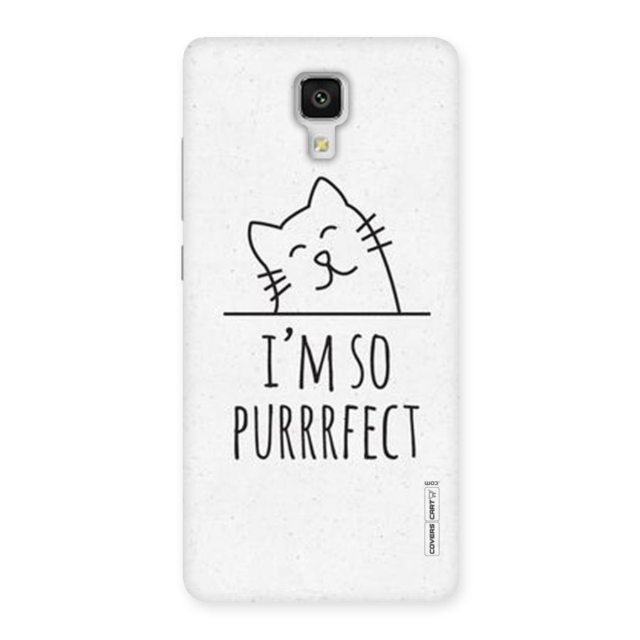 So Purrfect Back Case for Xiaomi Mi 4